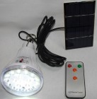 Lampa cu leduri solar si telecomanda GD-5016