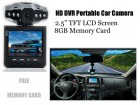 Sistem de Inregistrare Portabil Auto 2.5 TFT LCD